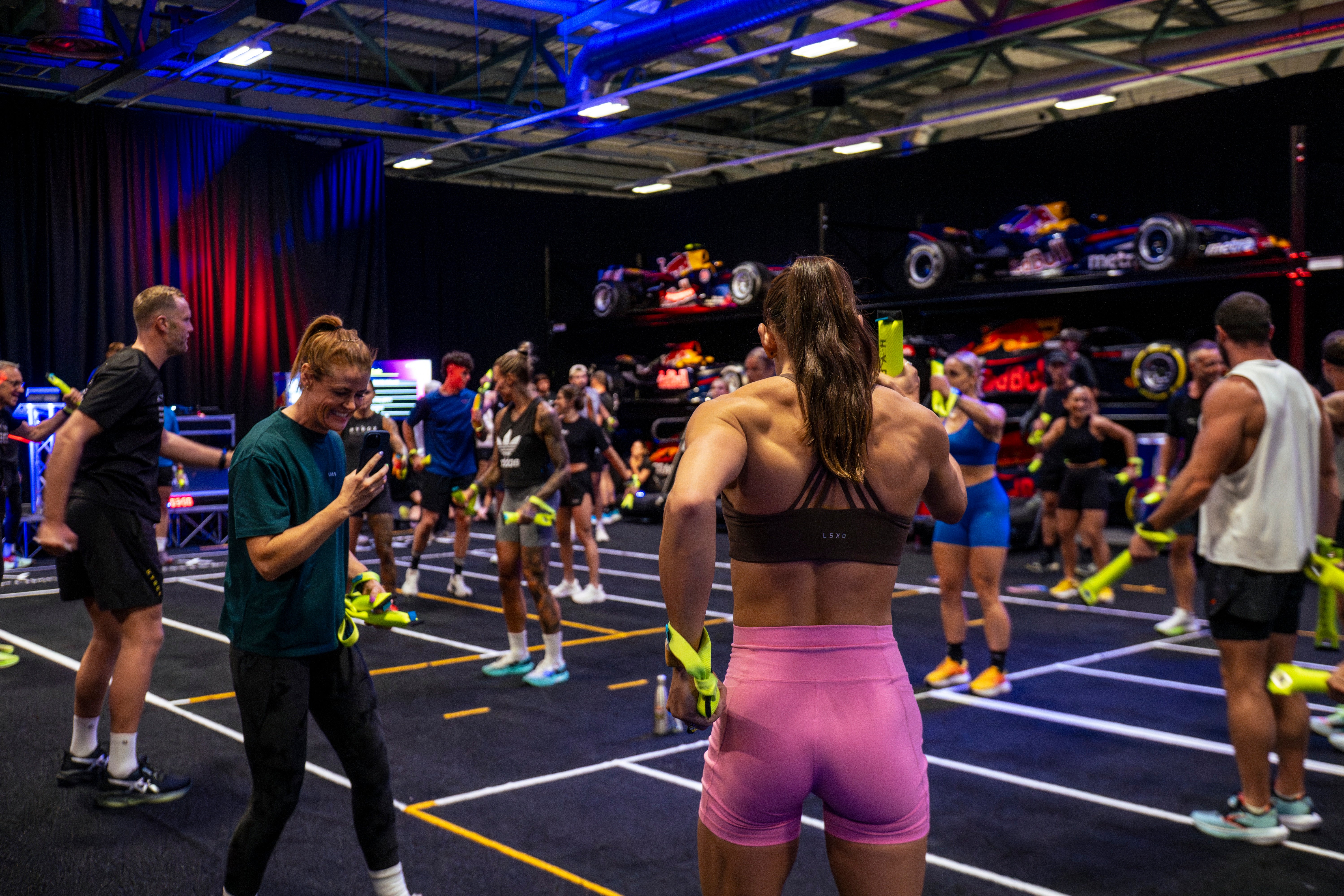 HYROX R.A.M.P. warm-up with STIXITS